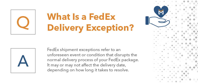 What Is A FedEx Shipment Exception?